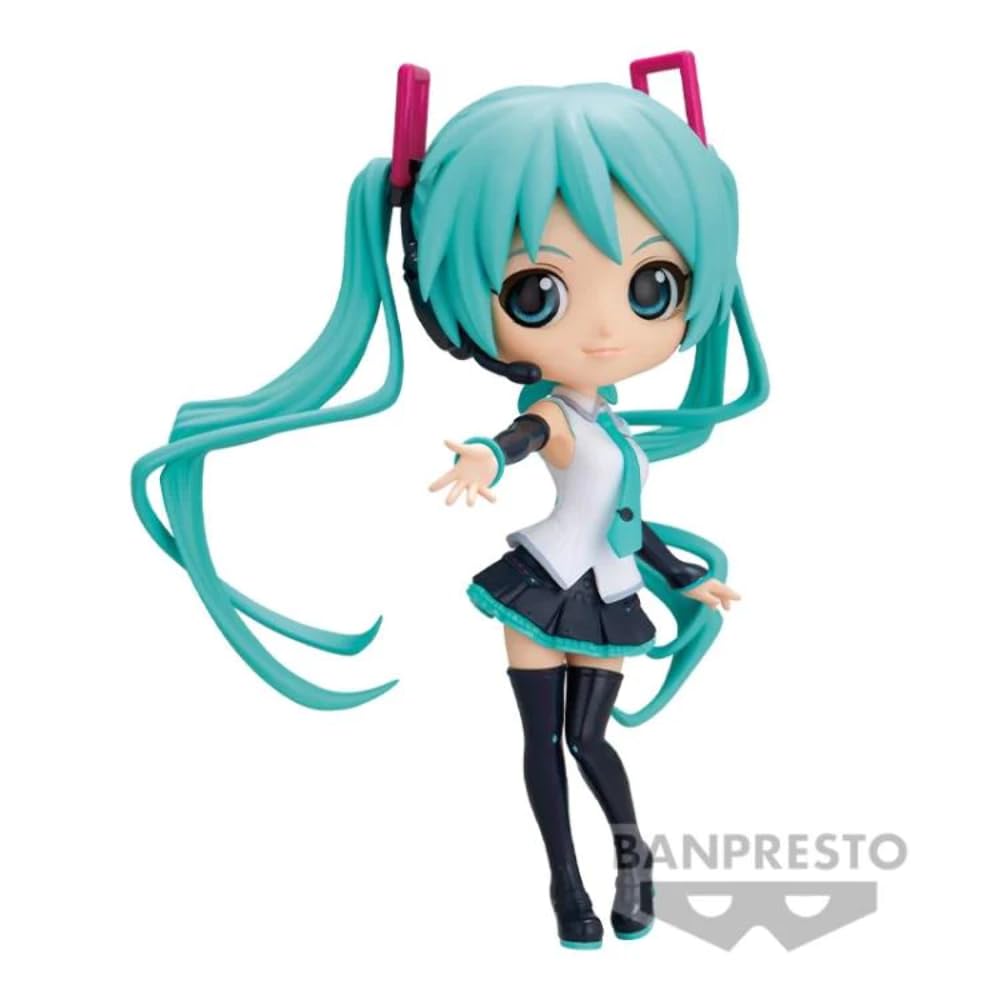 Banpresto - Figura Q Posket Hatsune Miku V4x Style (Ver.A) 14cm Multicolor Bp18911 Banpresto - Figura Q Posket Hatsune Miku V4x Style (Ver.A) 14cm Multicolor Bp18911